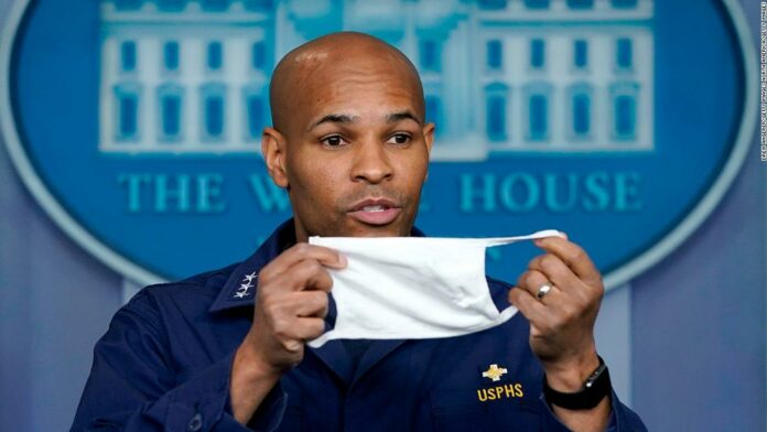 US Surgeon General: Coronavirus face masks promote freedom