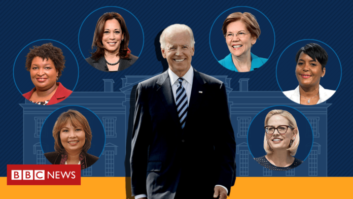 Who will Biden pick as running mate?