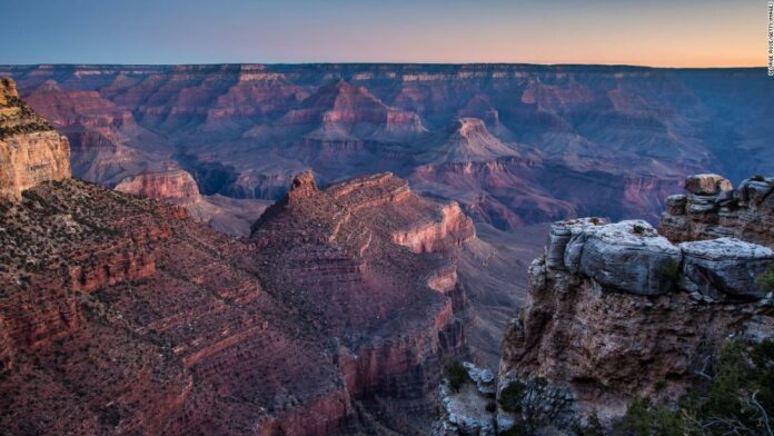 A hiker died after a fall at the Grand Canyon