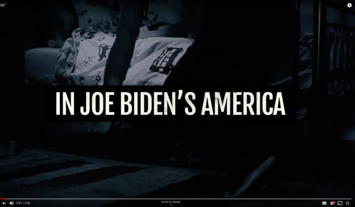 America First Action PAC ad attacks Biden defund police policies