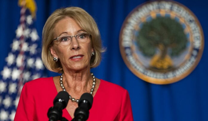 Betsy DeVos: Nothing in data suggests going back to school is dangerous for kids