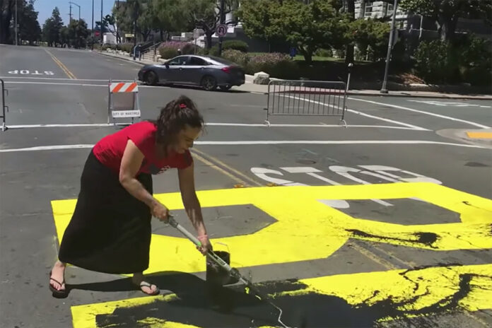 California duo charged with hate crime for defacing Black Lives Matter mural