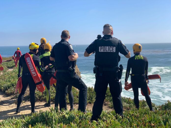 California high-speed chase ends after driver races over cliff into Pacific Ocean