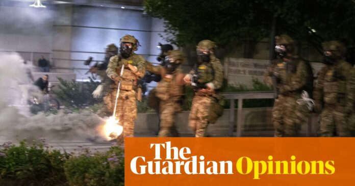 Camouflaged federal agents have descended on Portland. Trump’s DHS is out of control