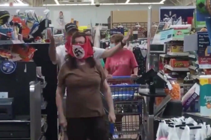 Couple wears swastika face masks at Walmart in Minnesota
