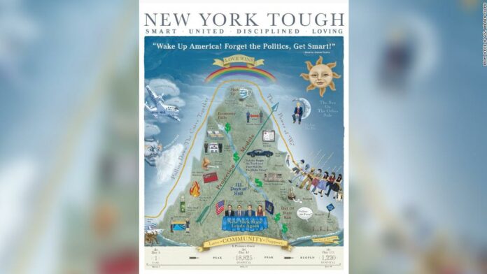 Cuomo defends Covid poster that doesn’t mention New York’s pandemic death toll