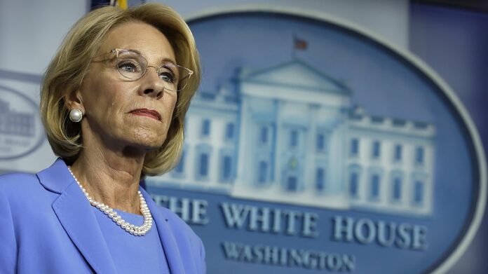 Democrats seek to tie GOP candidates to Trump, DeVos | TheHill