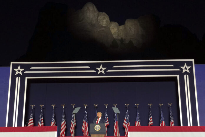 Donald Trump, In Mount Rushmore Speech, Tries To Set Off New Fireworks