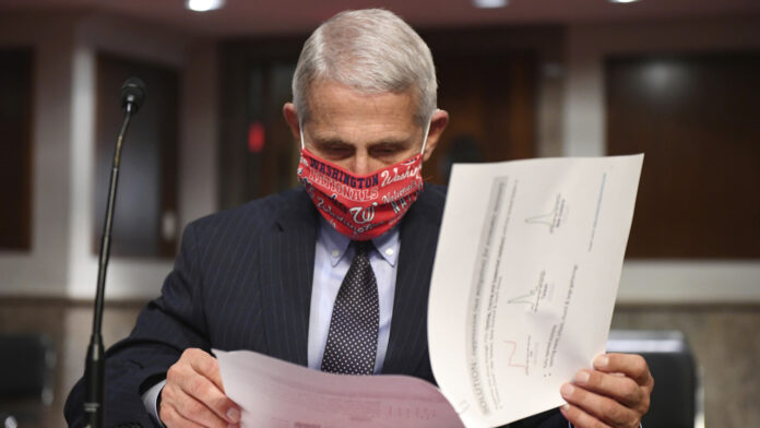 Dr. Fauci holds live discussion on coronavirus