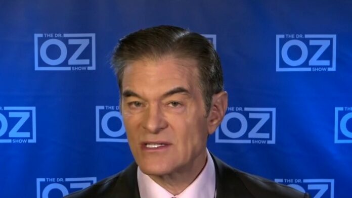 Dr. Oz: ‘Big news’ in race for COVID-19 vaccine