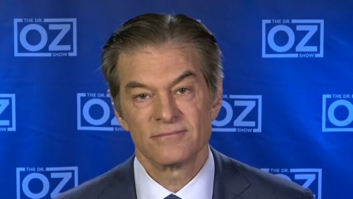 Dr. Oz reviews a new ranking of COVID-19 risks