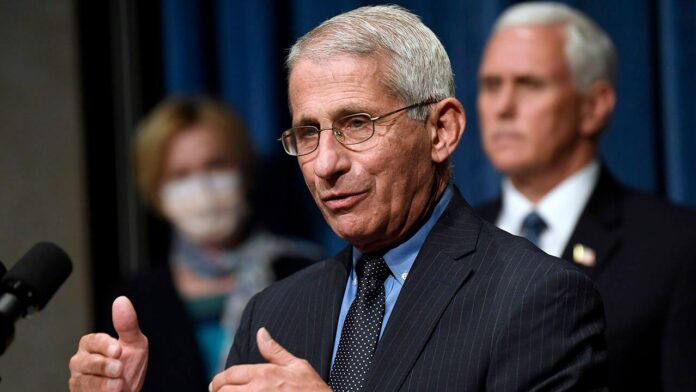 Fauci suggests goggles, eye shield for better protection against coronavirus