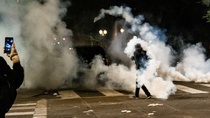 Feds use tear gas to try to disperse Portland protesters