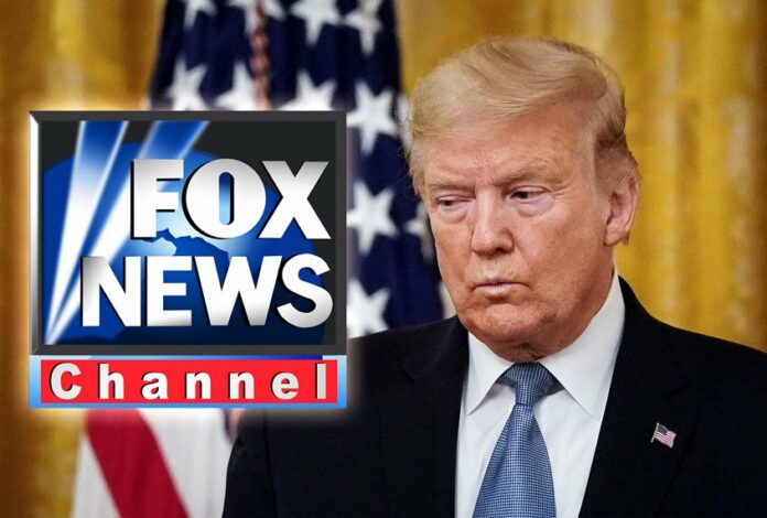 Furious Trump tells followers to turn off Fox News after poll shows him losing in six swing states