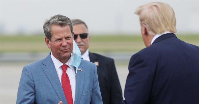 Georgia Gov. Brian Kemp bans local governments from mandating masks