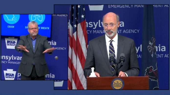Governor Wolf imposes new restrictions in Pennsylvania as COVID-19 cases surge -TV