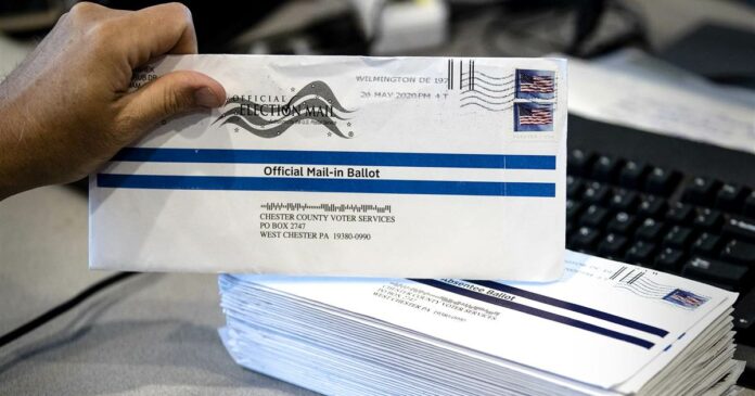Guardrails line the journey in the life of a mail-in ballot