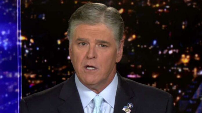 Hannity rips Biden for ‘regurgitating the hard-left talking points’ of ‘extreme socialists’ Sanders, AOC