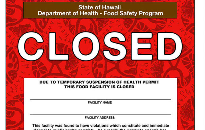 Hawaii health department to shut down restaurants and bars flouting coronavirus precautions -Advertiser