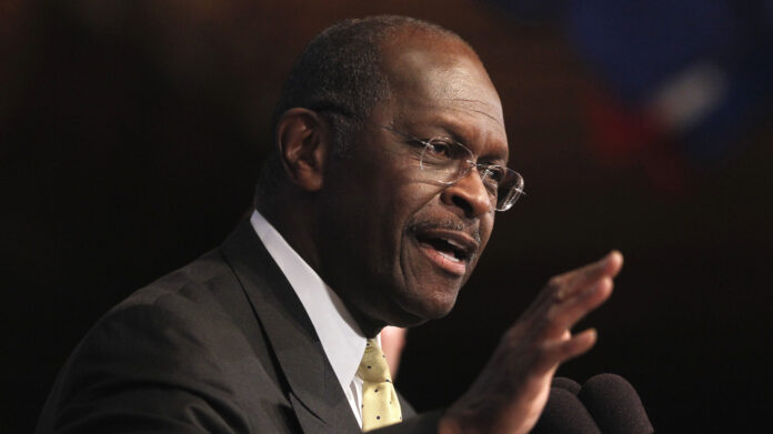 Herman Cain is still hospitalized for coronavirus after being admitted weeks ago