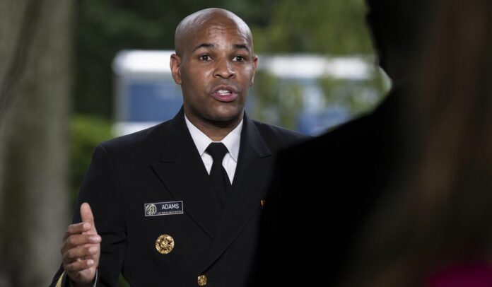 Jerome Adams, surgeon general, defends shifting guidance on masks