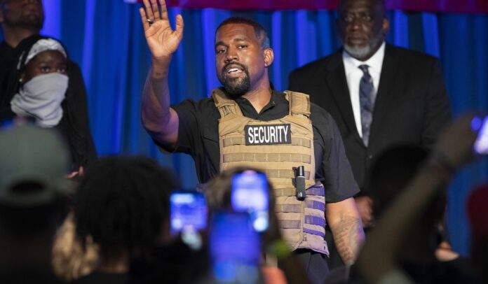 Kanye West rips Harriet Tubman in first campaign rally