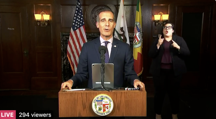 Los Angeles Coronavirus Update: Mayor Eric Garcetti Says, “We Need To Assume COVID-19 Is Everywhere Right Now”