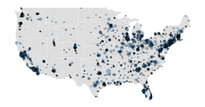 Map: More than 600,000 businesses got $150,000-plus PPP loans. Here are the ones near you that received them.