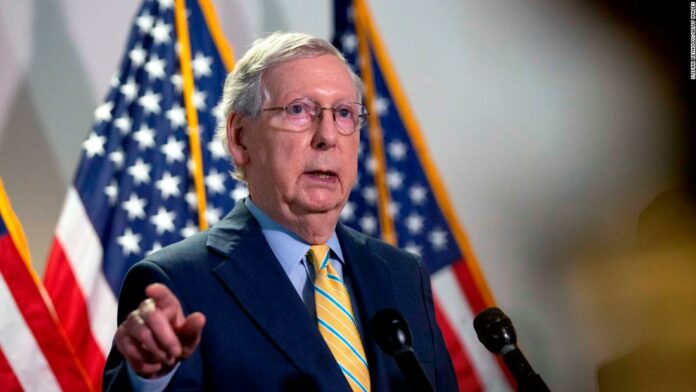 McConnell hopes to send next coronavirus relief bill to House within three weeks