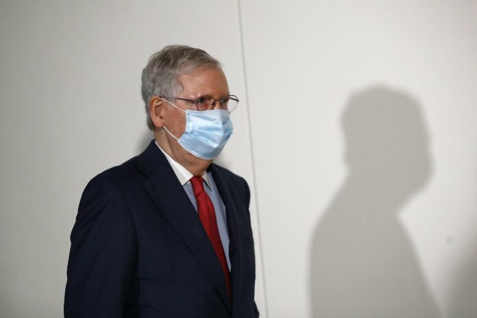 McConnell splits with Trump on defence bill veto and bases named for Confederate generals