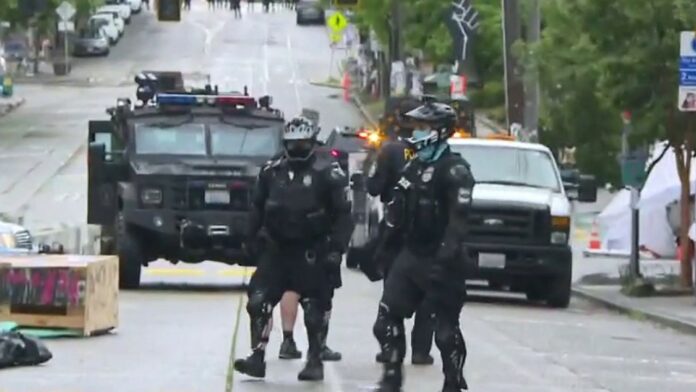 Media narrative of peaceful Seattle CHOP zone turned upside down as mayor sends in police to stop violence