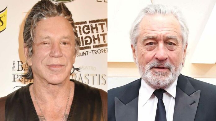 Mickey Rourke calls Robert De Niro ‘big f–king crybaby,’ reignites decades-long feud