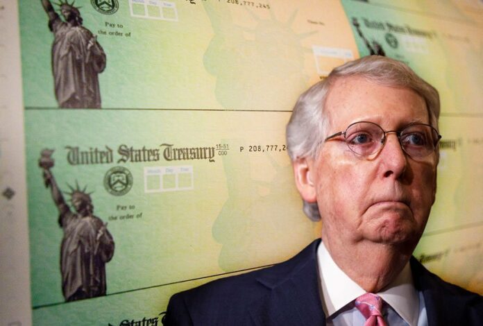 Mitch McConnell drags his feet as 30 million are set to lose unemployment benefits in days