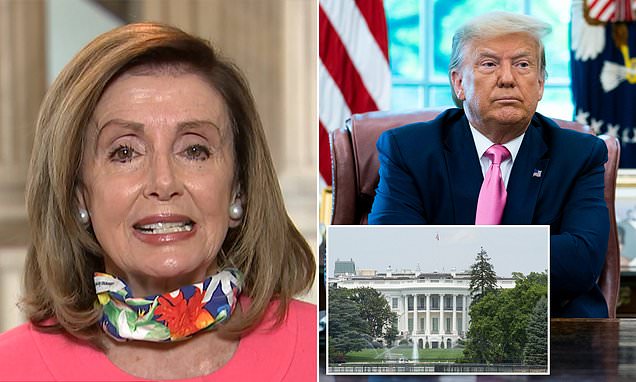 Nancy Pelosi says Trump will be ‘FUMIGATED’ out of the White House if he refuses to accept defeat