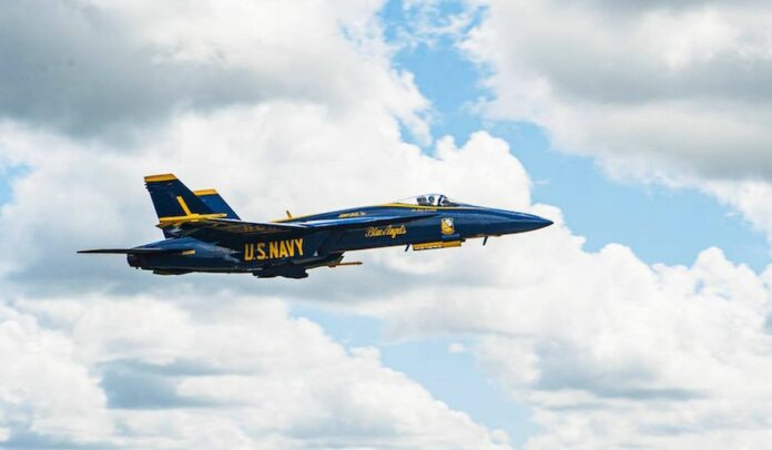 Navy Blue Angels get first Super Hornet plane