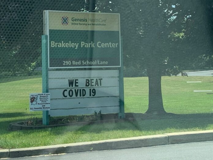 N.J. nursing home posted ‘We beat COVID 19’ sign after 26 residents died. Now they’re apologizing.