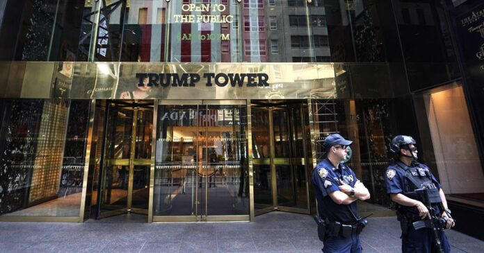 NYC closes down stretch of Fifth Avenue at Trump Tower to paint Black Lives Matter mural