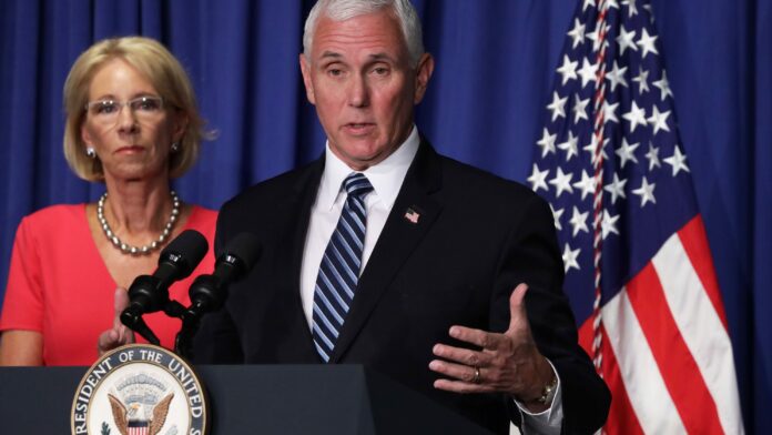 Pence says CDC changing school reopening guidelines after Trump called them ‘tough and expensive’