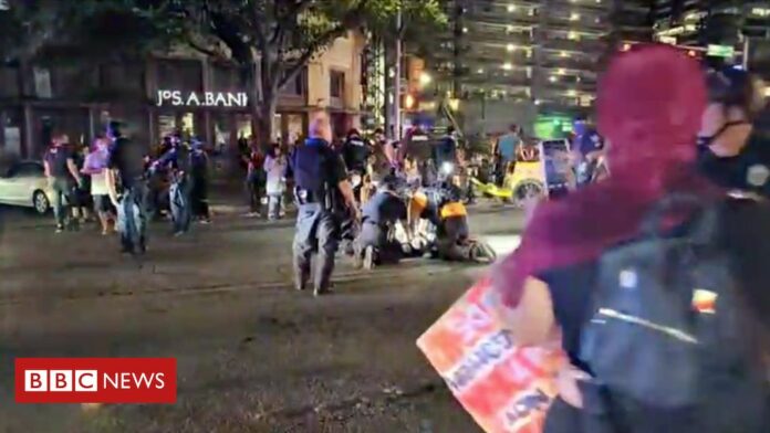 Police investigate shooting at Austin protest