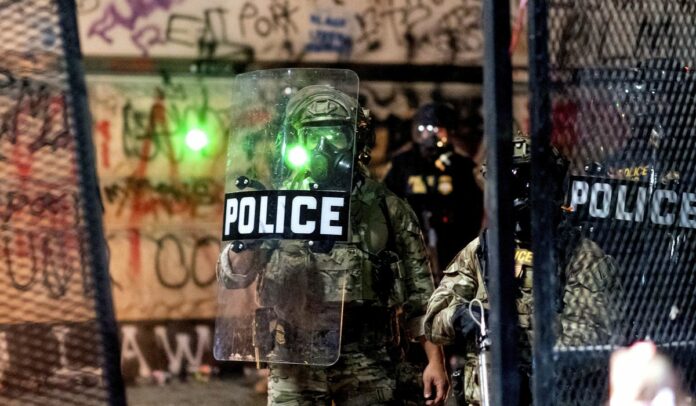 Portland protesters using lasers targeted with increased force