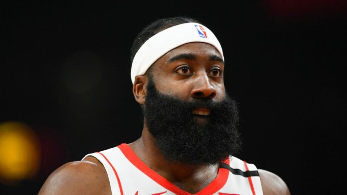 Rockets’ James Harden criticized for wearing ‘Thin Blue Line’ mask in return to NBA