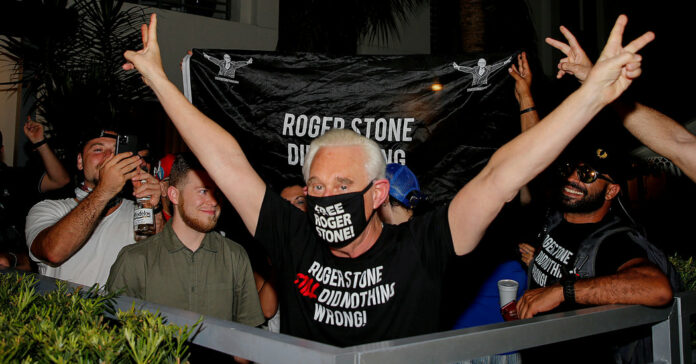 Roger Stone Denies Withholding ‘the Goods’ on Trump in Exchange for Clemency