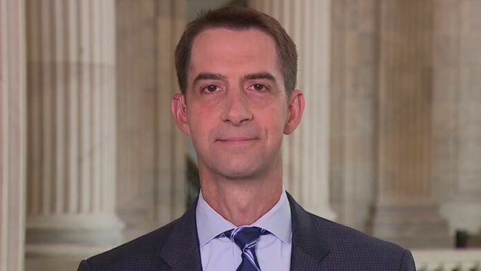 Sen. Tom Cotton tries to clarify slavery comment, calls out ‘fake news’