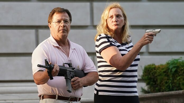 St. Louis couple who pointed guns at protesters have a history of suing neighbors | TheHill