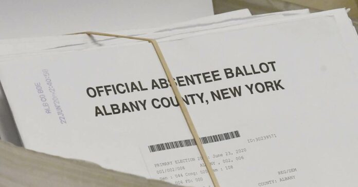 States reject tens of thousands of mail ballots in this year’s primaries, setting off alarm bells for November