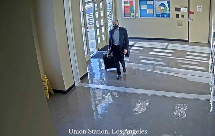 Surveillance photos emerge placing ‘male rights’ attorney in California at time lawyer was murdered: police