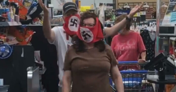 Swastika masks worn at my hometown Walmart. What’s going on?