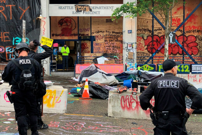 This is what Seattle’s CHOP looks like after cops oust protesters