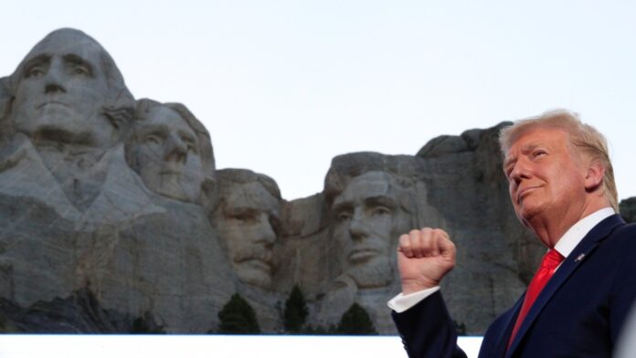 Trump blasts ‘left-wing cultural revolution’ at Mount Rushmore