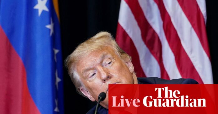 Trump claims storm, not turnout concerns, ‘forced’ him to cancel New Hampshire rally – live